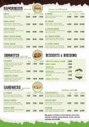 Menu Le Zitouna - Les hamburgers, les sandwiches ...