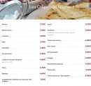 Menu Fleur de Sarrasin - Les crêpes de froment