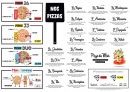 Menu La bonne pate - Les pizzas et menus