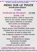 Menu Le Retz - Le menu sur le pouce