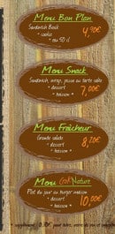 Menu Crok Nature - Menus
