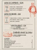 Carte et menu de Le Butcher à Saint Sebastien sur Loire — menus, fromages
