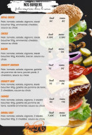 Menu l andalouss - Les burgers
