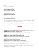 Menu Le Saintonge grill - Les plats et pizzas