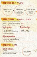 Carte et menu de Le Nhu-Y à Saint Brevin les Pins — Menu spécial, formules, menu enfant