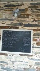 Menu Le cheval noir - Exemple de menu