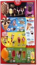 Menu Le Pays Noir - Les glaces