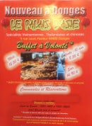 Menu Le palais d'asie - Les buffets