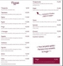 Carte et menu de La pizzéria des halles à Le Pouliguen — Pizzas
