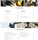 Carte et menu de Le Bateau Ivre à Le Pouliguen — les fruits de mer et les plats