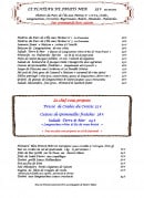 Carte et menu de Le Duguay Trouin à Le Pouliguen — Le plateau