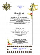 Carte et menu de Le Duguay Trouin à Le Pouliguen — Menu terroir