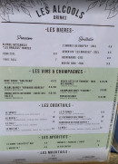 Carte et menu de Woodstock En Gare à Le Pouliguen — Les bières, cocktails et vins, ...