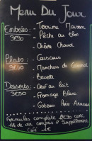 Carte et menu de L'auberge Alverne à Grand Auverne — Le menu du jour