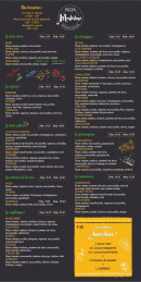 Menu Pizza Montoirine - Les pizzas et menu enfant