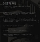 Carte et menu de Le Petit Mousse à La Plaine sur Mer — Coté terre