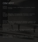 Carte et menu de Le Petit Mousse à La Plaine sur Mer — Coté vert