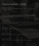 Carte et menu de Le Petit Mousse à La Plaine sur Mer — Les glaces