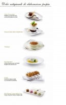 Menu La Tagliatella - Les desserts
