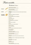 Menu La Tagliatella - Les pâtes