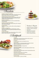 Menu La Tagliatella - Les insalate et antipasti 