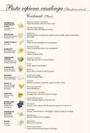 Menu La Tagliatella - Les pâtes farcies maison