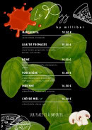 Menu Millibar - Les pizzas