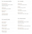 Carte et menu de La Chancellerie à Orleans — Les incontournables, choucroutes, viandes,....