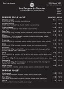 Menu Les Burgers du boucher - Les burgers