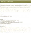 Carte et menu de A la tête de veau à Chilleurs Aux Bois — les entrées et plats,...