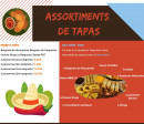 Menu L'Escale Tex - Les assortiments de tapas