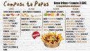 Menu La Maison Du Wrap - Composition papas