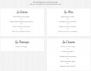 Menu L'Estancia - Le menu du groupe