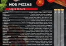 Menu Rapido's Pizza - Les pizzas sauce tomate