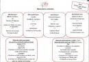 Carte et menu de Au Fil des Roses à Quiers sur Bezonde — Exemple de menu