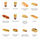 Menu Feuillette - Les sandwichs et wraps page 2