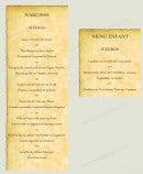 Menu Traiteur Fraicheur - Les autres menus
