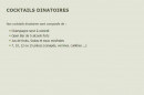 Menu Traiteur Fraicheur - Les cocktails dînatoires