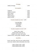 Menu L'envie - Fromages, desserts, glaces