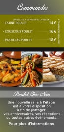 Carte et menu de Poul & Braisé à Saint Jean de Braye — Les plats commandés