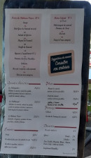 Carte et menu de Auberge à la ferme du château vieux à Milhac — Les menus et la carte