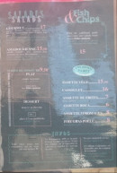 Menu L'Essentiel - Les salades, fish & chips, ...