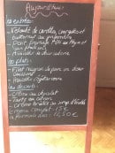 Carte et menu de Les Dodus en Ville à Puy l'Eveque — Exemple de menu