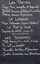 Menu L'épicurium - Un extrait de menu de la semaine