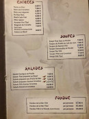 Menu Madame Anh - Les entrées, soupes et salades,..