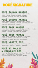 Menu Pokéya - Les poké signatures