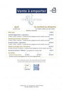 Menu L'hippocampe - A emporter