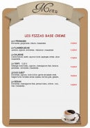 Carte et menu de Le P'tit Paris à Villeneuve sur Lot — Les pizzas suite
