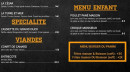 Menu Le Grand Duck - Menu enfant, viandes, ...