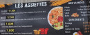 Menu Espace Food - Les assiettes, viandes, ...
